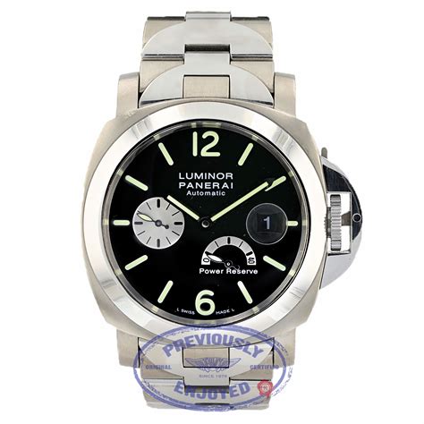 panerai luminor marina automatic power reserve|panerai luminor automatic with date.